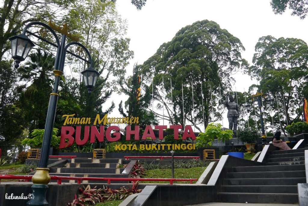 taman monumen bung hatta, wisata bukittinggi